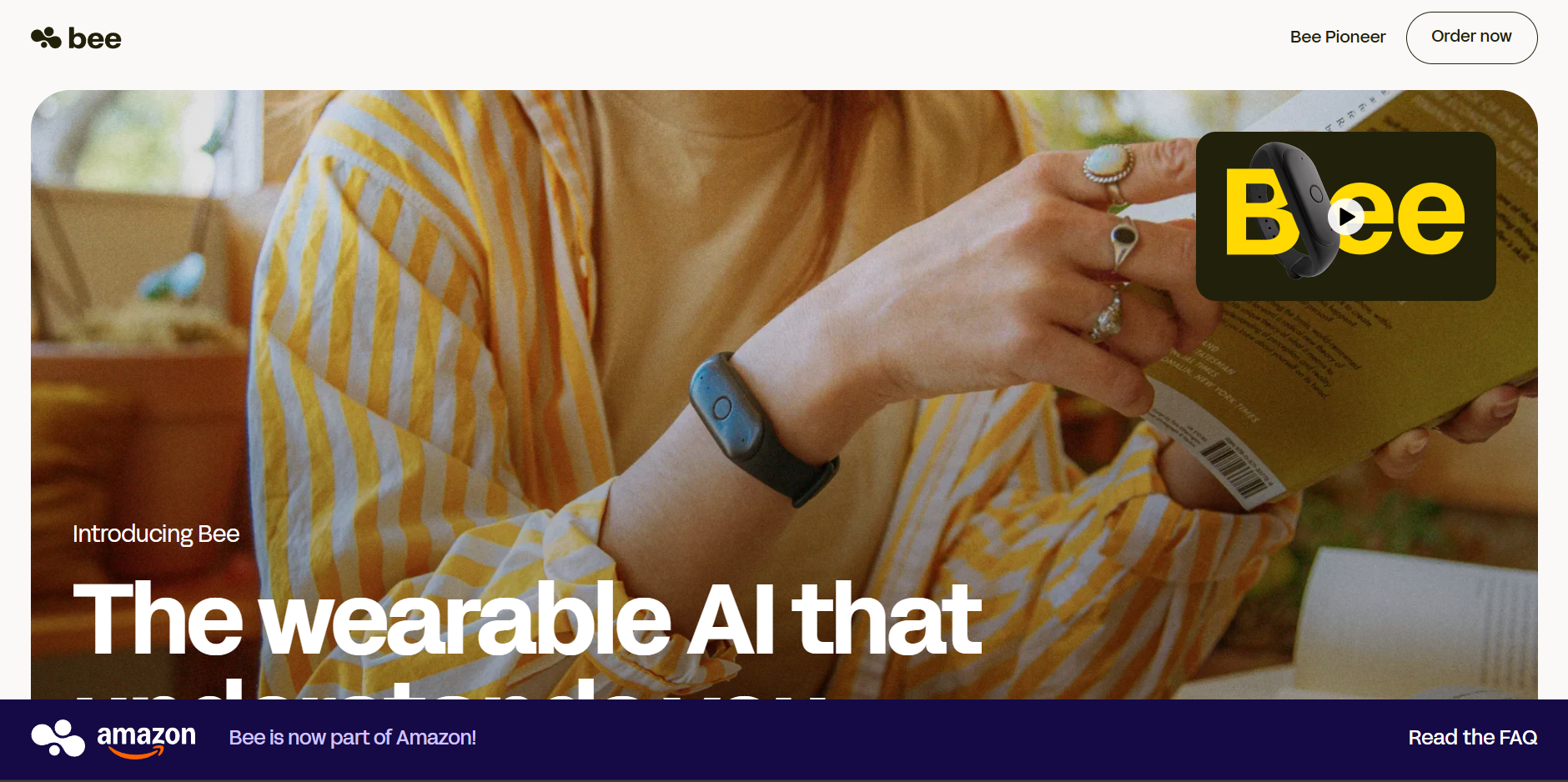Bee is Officially Part of Amazon, and Published a New Privacy Pages and Practices